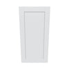 J&K White Shaker S8 Single Door Wall Cabinet - 18" W x 36" H