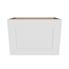 Modernform Cabinet White Shaker 21" W X 15" H X 12" D Single Door Wall Cabinet
