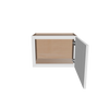 Modernform Cabinet White Shaker 21" W X 15" H X 12" D Single Door Wall Cabinet