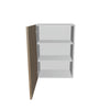 Modernform Cabinet Walnut 21" W X 30" H X 12" D Single Door Wall Cabinet