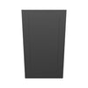 Modernform Cabinet Onyx Black Shaker 21" W X 36" H X 12" D Single Door Wall Cabinet