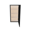 Modernform Cabinet Onyx Black Shaker 21" W X 42" H X 12" D Single Door Wall Cabinet