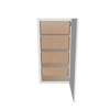 Modernform Cabinet White Shaker 21" W X 42" H X 12" D Single Door Wall Cabinet