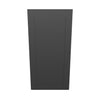 Modernform Cabinet Onyx Black Shaker 21" W X 42" H X 12" D Single Door Wall Cabinet