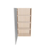 Modernform Cabinet Gloss White 21" W X 42" H X 12" D Single Door Wall Cabinet