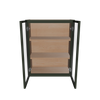 Modernform Cabinet Slim Sage Green 24" W X 30" H X 12" D Double Glass Door Wall Cabinet