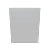 Modernform Cabinet Matte White 24" W X 30" H X 12" D Single Door Wall Cabinet
