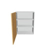 Modernform Cabinet Natural Oak 24" W X 30" H X 12" D Single Door Wall Cabinet