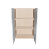 Modernform Cabinet Gloss White 24" W X 36" H X 12" D Double Door Wall Cabinet