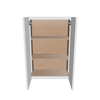 Modernform Cabinet White Shaker 24" W X 36" H X 12" D Double Door Wall Cabinet