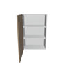 Modernform Cabinet Walnut 24" W X 36" H X 12" D Single Door Wall Cabinet