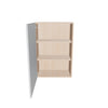 Modernform Cabinet Gloss White 24" W X 36" H X 12" D Single Door Wall Cabinet