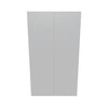 Modernform Cabinet Matte White 24" W X 42" H X 12" D Double Door Wall Cabinet