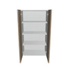 Modernform Cabinet Walnut 24" W X 42" H X 12" D Double Door Wall Cabinet