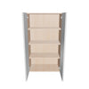 Modernform Cabinet Gloss White 24" W X 42" H X 12" D Double Door Wall Cabinet