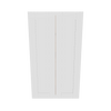 Modernform Cabinet White Shaker 24" W X 42" H X 12" D Double Door Wall Cabinet