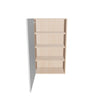 Modernform Cabinet Gloss White 24" W X 42" H X 12" D Single Door Wall Cabinet