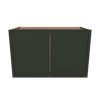 Modernform Cabinet Slim Sage Green 27" W X 15" H X 12" D Double Door Wall Cabinet