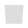 Modernform Cabinet Gloss White 27" W X 30" H X 12" D Double Door Wall Cabinet