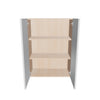 Modernform Cabinet Gloss White 27" W X 36" H X 12" D Double Door Wall Cabinet