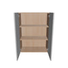 Modernform Cabinet Matte White 27" W X 36" H X 12" D Double Door Wall Cabinet
