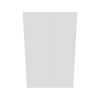 Modernform Cabinet Gloss White 27" W X 42" H X 12" D Double Door Wall Cabinet