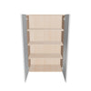 Modernform Cabinet Gloss White 27" W X 42" H X 12" D Double Door Wall Cabinet