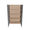 Modernform Cabinet Matte White 27" W X 42" H X 12" D Double Door Wall Cabinet