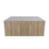 Modernform Cabinet Walnut 30" W X 12" H X 24" D Double Door Wall Cabinet