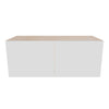 Modernform Cabinet Gloss White 30" W X 12" H X 12" D Double Door Wall Cabinet