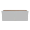 Modernform Cabinet Matte White 30" W X 12" H X 12" D Double Door Wall Cabinet