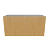 Modernform Cabinet Natural Oak 30" W X 15" H X 12" D Double Door Wall Cabinet
