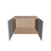 Modernform Cabinet Matte White 30" W X 18" H X 24" D Double Door Wall Cabinet