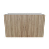 Modernform Cabinet Walnut 30" W X 18" H X 12" D Double Door Wall Cabinet