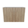Modernform Cabinet Walnut 30" W X 21" H X 12" D Double Door Wall Cabinet