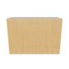Modernform Cabinet Natural Oak 30" W X 21" H X 12" D Double Door Wall Cabinet