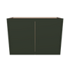Modernform Cabinet Slim Sage Green 30" W X 21" H X 12" D Double Door Wall Cabinet