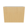 Modernform Cabinet Natural Oak 30" W X 24" H X 12" D Double Door Wall Cabinet