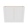 Modernform Cabinet White Shaker 30" W X 24" H X 12" D Double Door Wall Cabinet