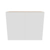 Modernform Cabinet Gloss White 30" W X 24" H X 12" D Double Door Wall Cabinet