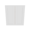 Modernform Cabinet White Shaker 30" W X 30" H X 12" D Double Door Wall Cabinet