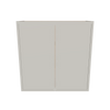 Modernform Cabinet Slim Dove White 30" W X 30" H X 12" D Double Door Wall Cabinet