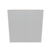 Modernform Cabinet Matte White 30" W X 30" H X 12" D Double Door Wall Cabinet