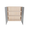 Modernform Cabinet Gloss White 30" W X 30" H X 12" D Double Door Wall Cabinet