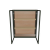 Modernform Cabinet Slim Sage Green 30" W X 36" H X 12" D Double Glass Door Wall Cabinet