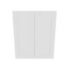 Modernform Cabinet White Shaker 30" W X 36" H X 12" D Double Door Wall Cabinet