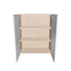 Modernform Cabinet Gloss White 30" W X 36" H X 12" D Double Door Wall Cabinet