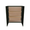 Modernform Cabinet Slim Sage Green 30" W X 36" H X 12" D Double Door Wall Cabinet