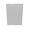 Modernform Cabinet Matte White 30" W X 42" H X 12" D Double Door Wall Cabinet