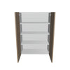 Modernform Cabinet Walnut 30" W X 42" H X 12" D Double Door Wall Cabinet